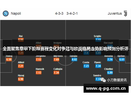 全面聚焦意甲下阶段赛程变化对争冠与欧战格局走势影响预测分析评
